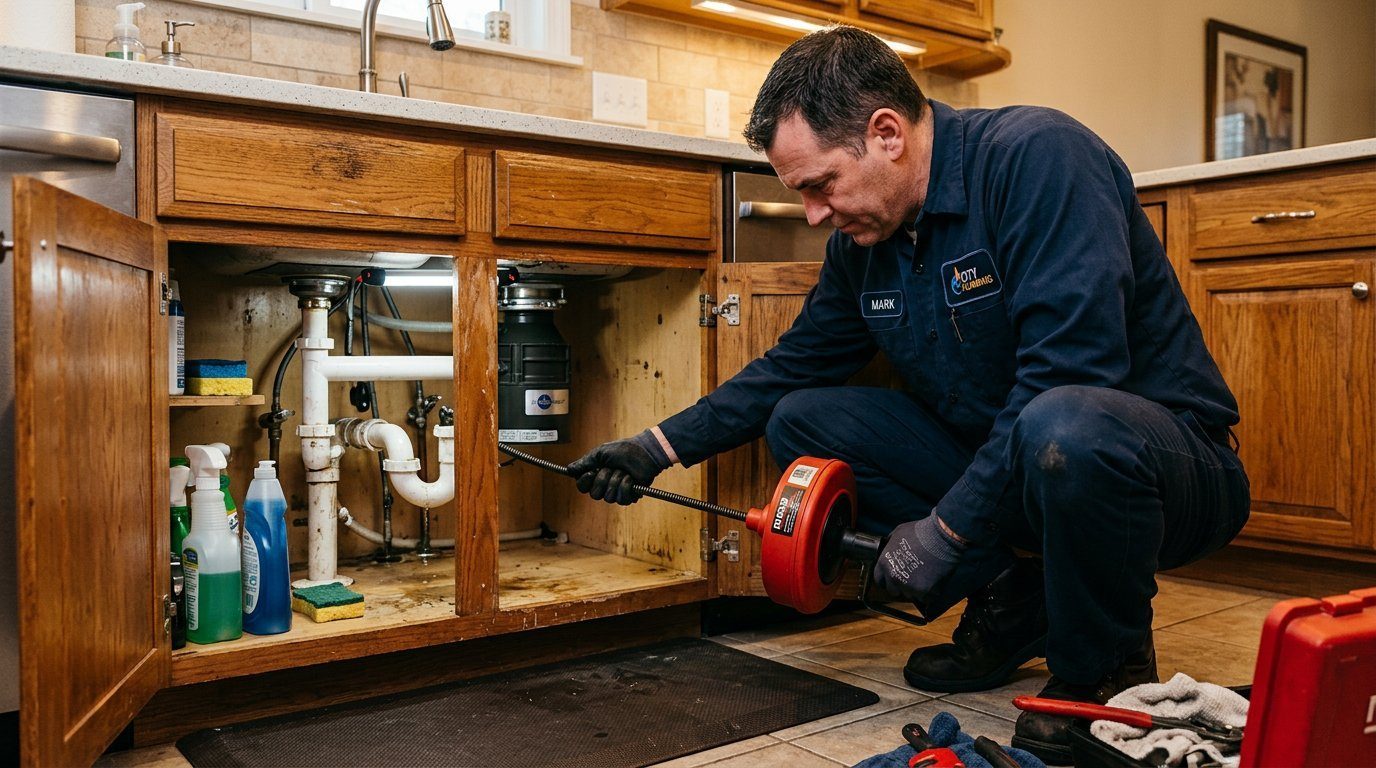 Lavabo tıkanıklığı açma